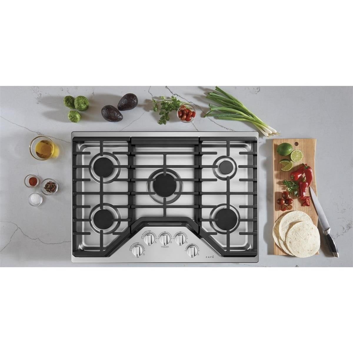 GE Appliances Cafe´™ 30" Gas Cooktop Sheely's Furniture & Appliance